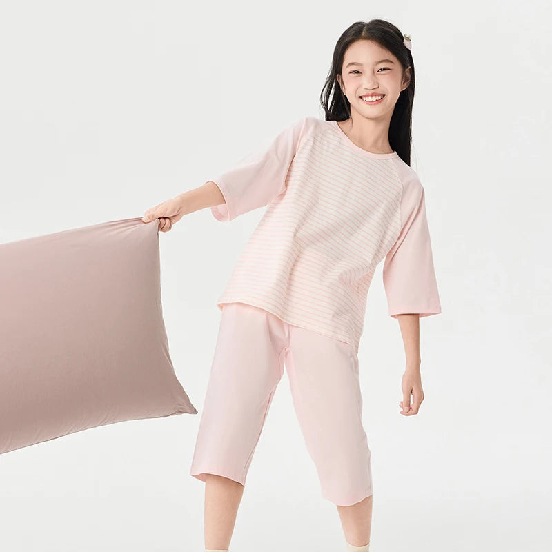 Pyjama Enfant Coton – Ensemble Léger Unisexe