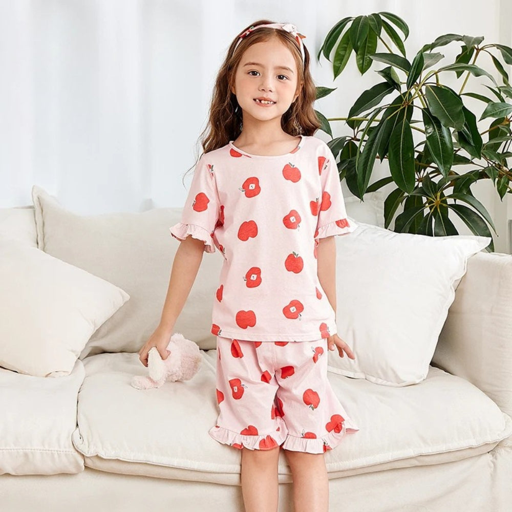 Pyjama Enfant Coton – Ensemble Léger Haut & Pantalon