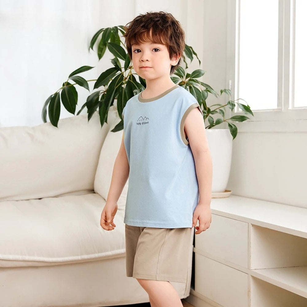 Pyjama Enfant Coton – Ensemble Garçon