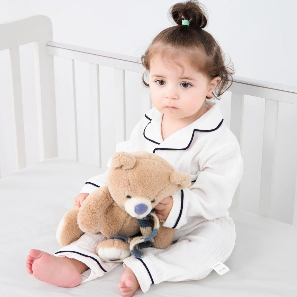 Pyjama Bébé Coton Mousseline – Grenouillère Longue Douce Toutes Saisons