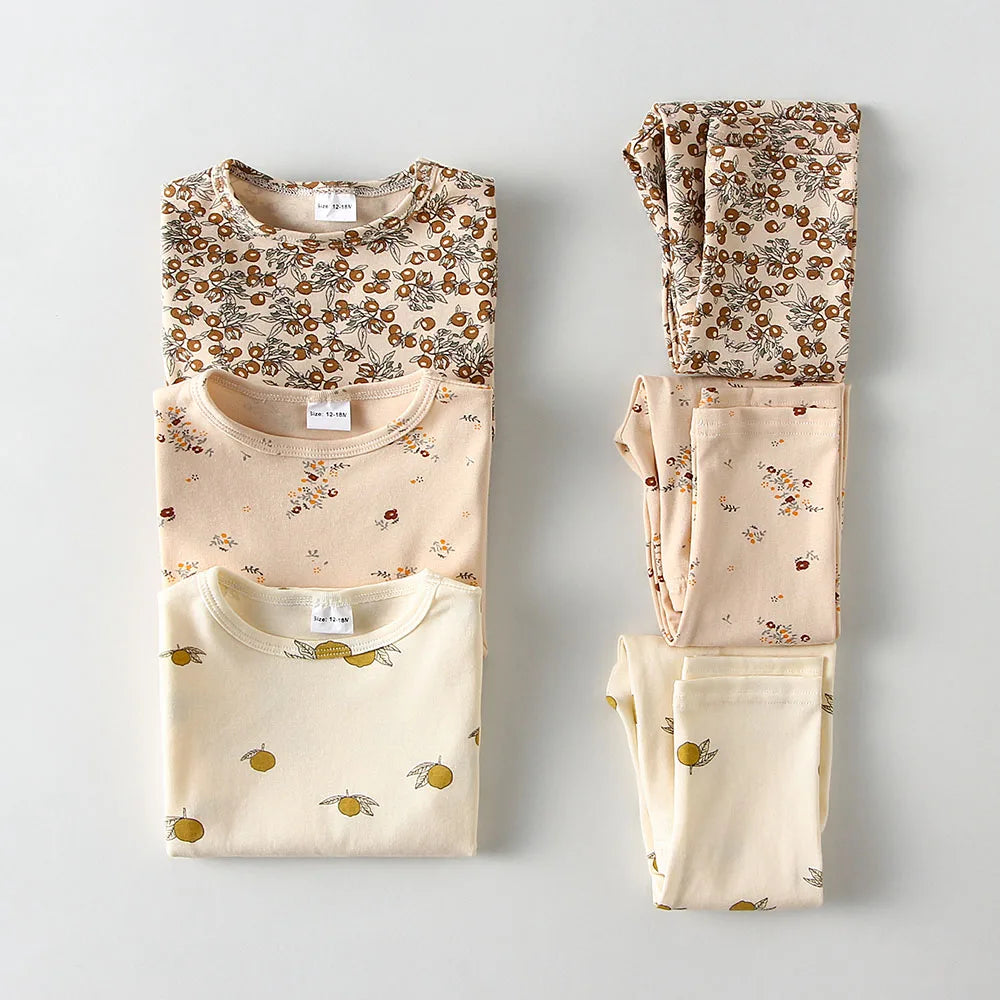 Pyjama Enfant Coton Imprimé – Ensemble 2 Pièces