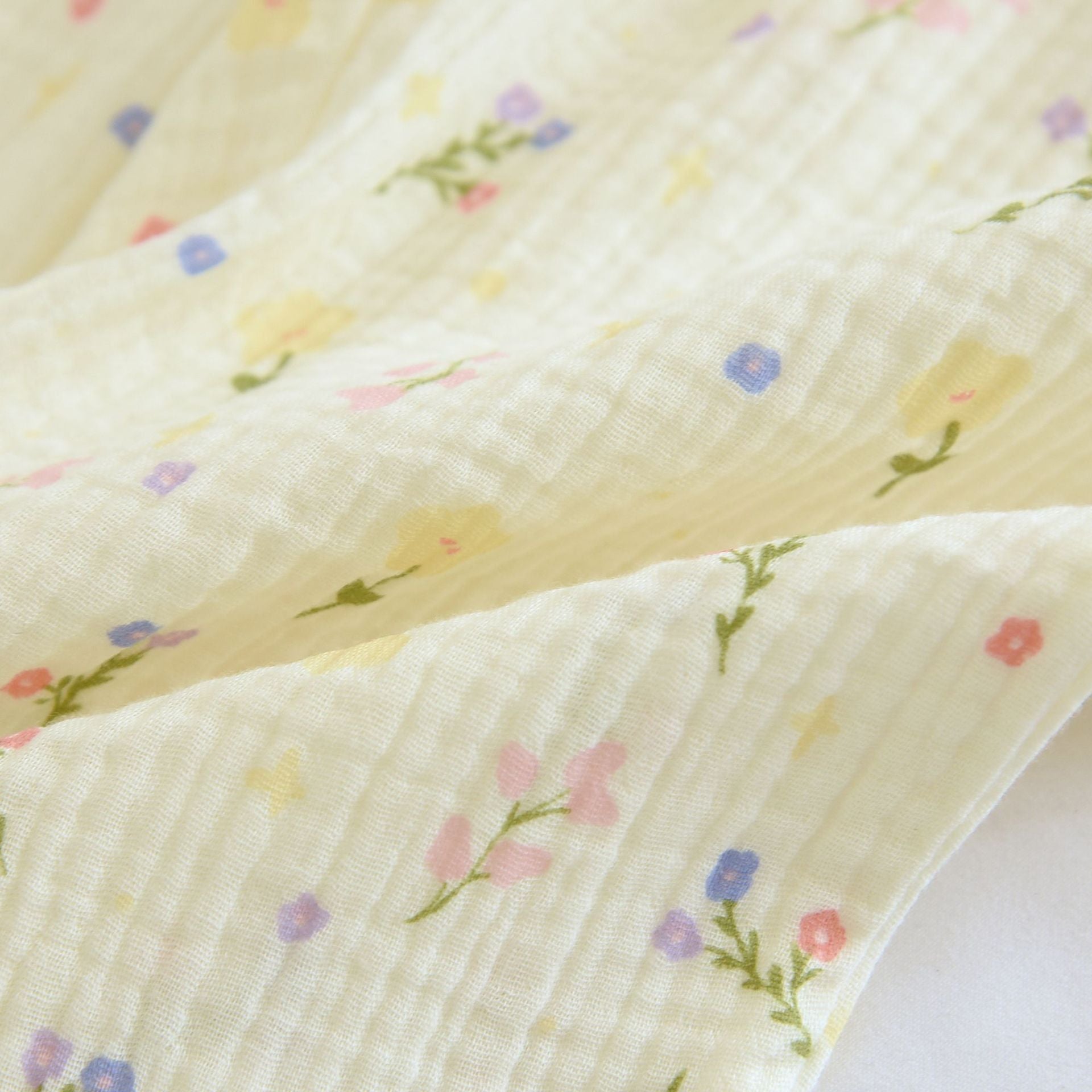 Pantalon Pyjama Femme Coton – Taille Élastique, Imprimé Floral