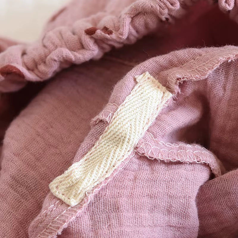 Pantalon Pyjama Femme Coton – Motif, Taille Élastique