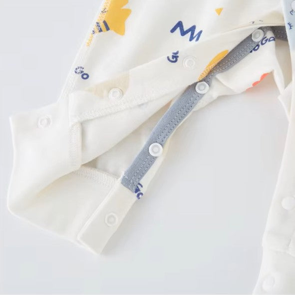 Pyjama Bébé Coton Doux – Grenouillère Manches Longues Toutes Saisons