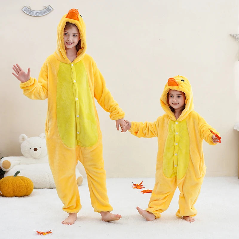Pyjama Enfant Polaire – Combinaison Chaude Unisexe