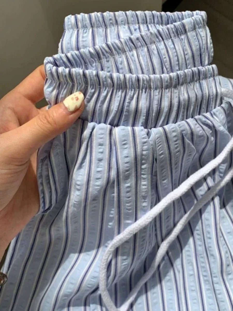 Pantalon Pyjama Femme Rayé – Confort Chic