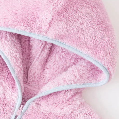 Pyjama Enfant Hiver à Capuche – Patchwork Confortable