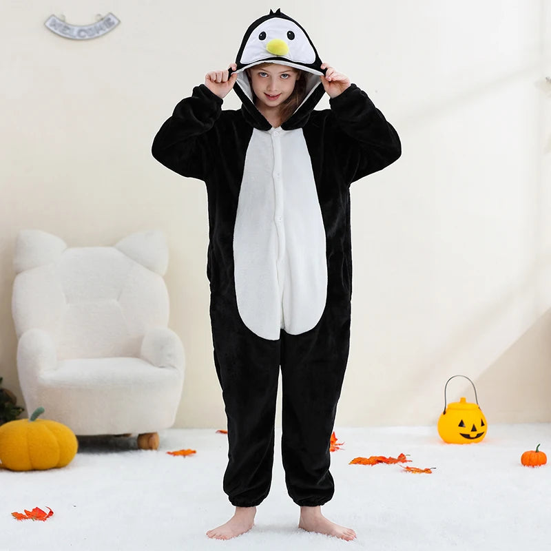 Pyjama Enfant Polaire – Combinaison Chaude Unisexe