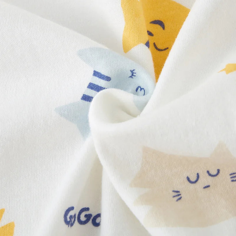 Pyjama Bébé Coton Doux – Grenouillère Manches Longues Toutes Saisons