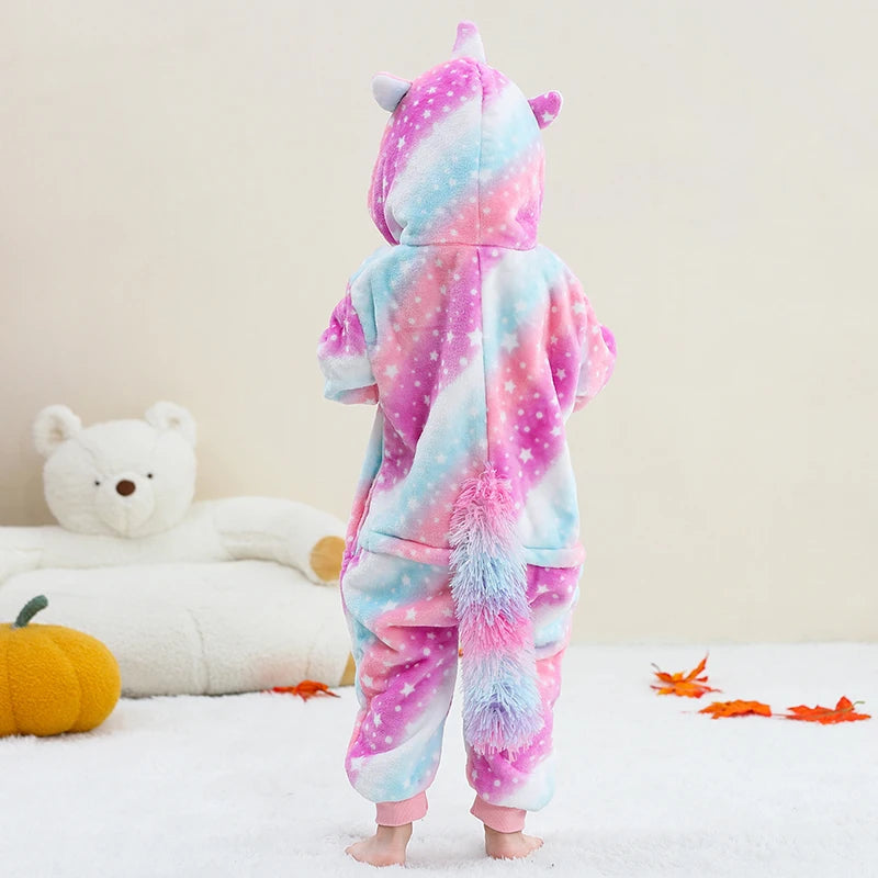 Pyjama Enfant Polaire – Combinaison Chaude Unisexe