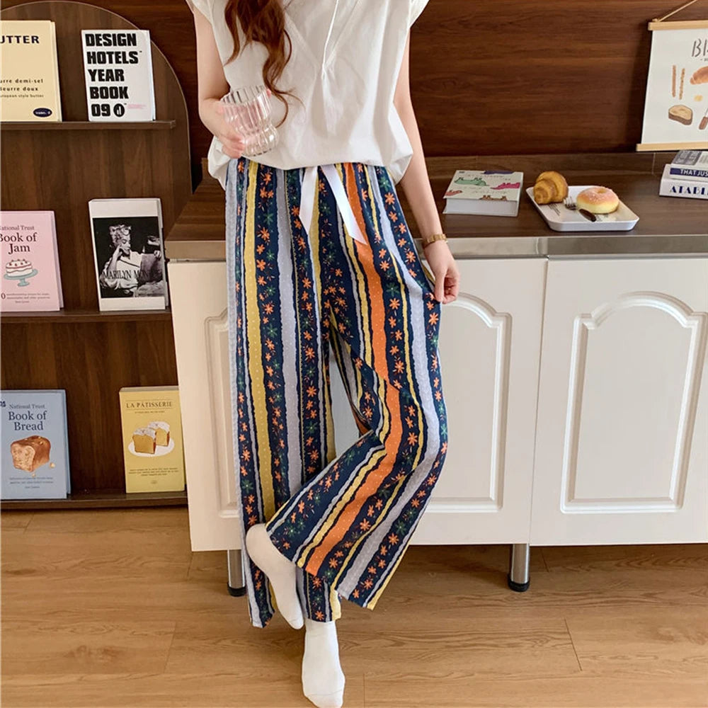 Pyjama Femme Confort – Pantalon Long Coton Léger