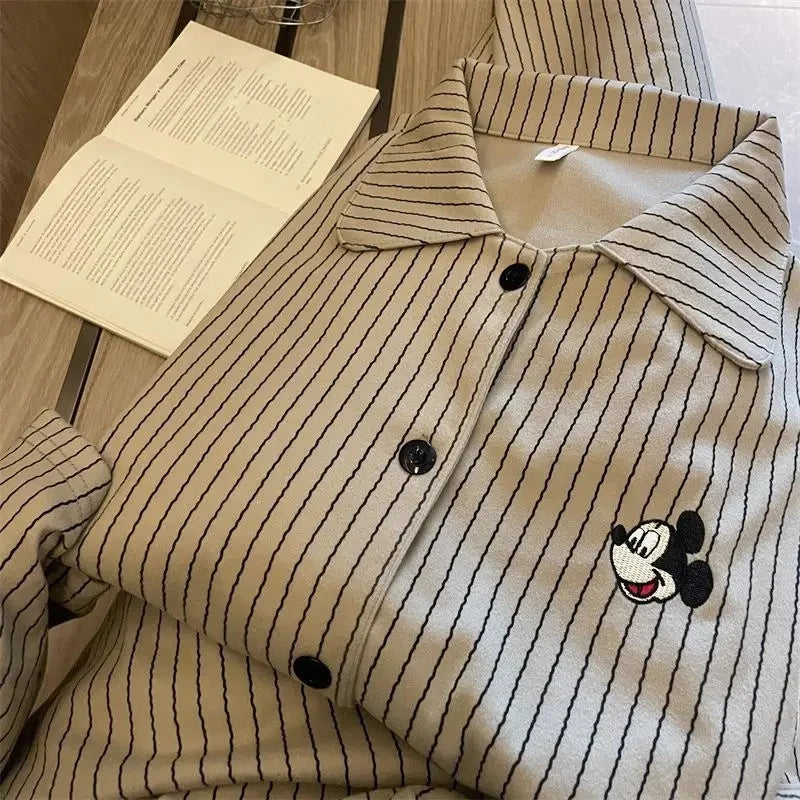 Ensemble Pyjama Femme Cloud Cotton – Haut Manches Longues Léger & Coupe Ample