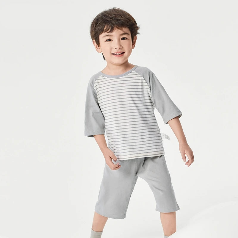 Pyjama Enfant Coton – Ensemble Léger Unisexe