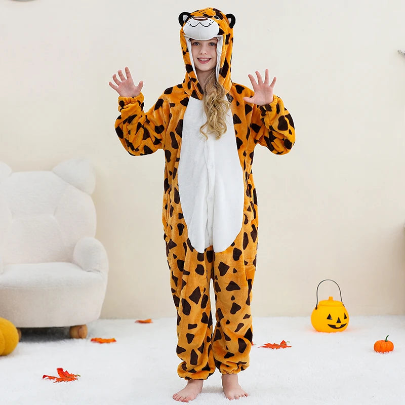 Pyjama Enfant Polaire – Combinaison Chaude Unisexe