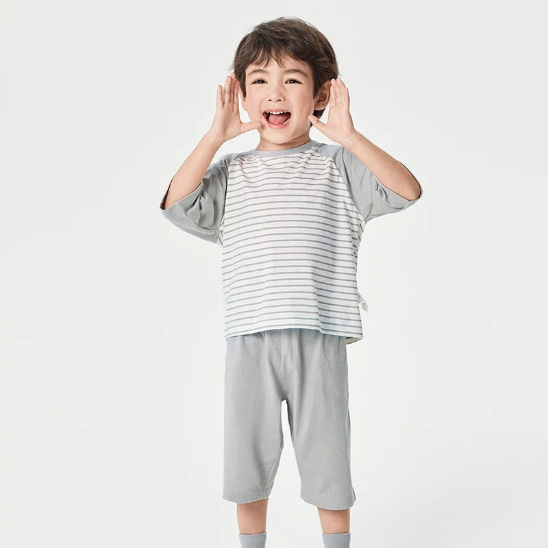 Pyjama Enfant Coton – Ensemble Léger Unisexe