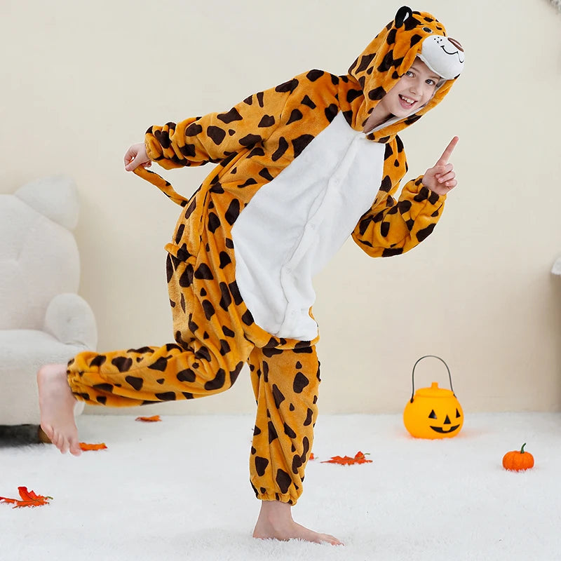 Pyjama Enfant Polaire – Combinaison Chaude Unisexe