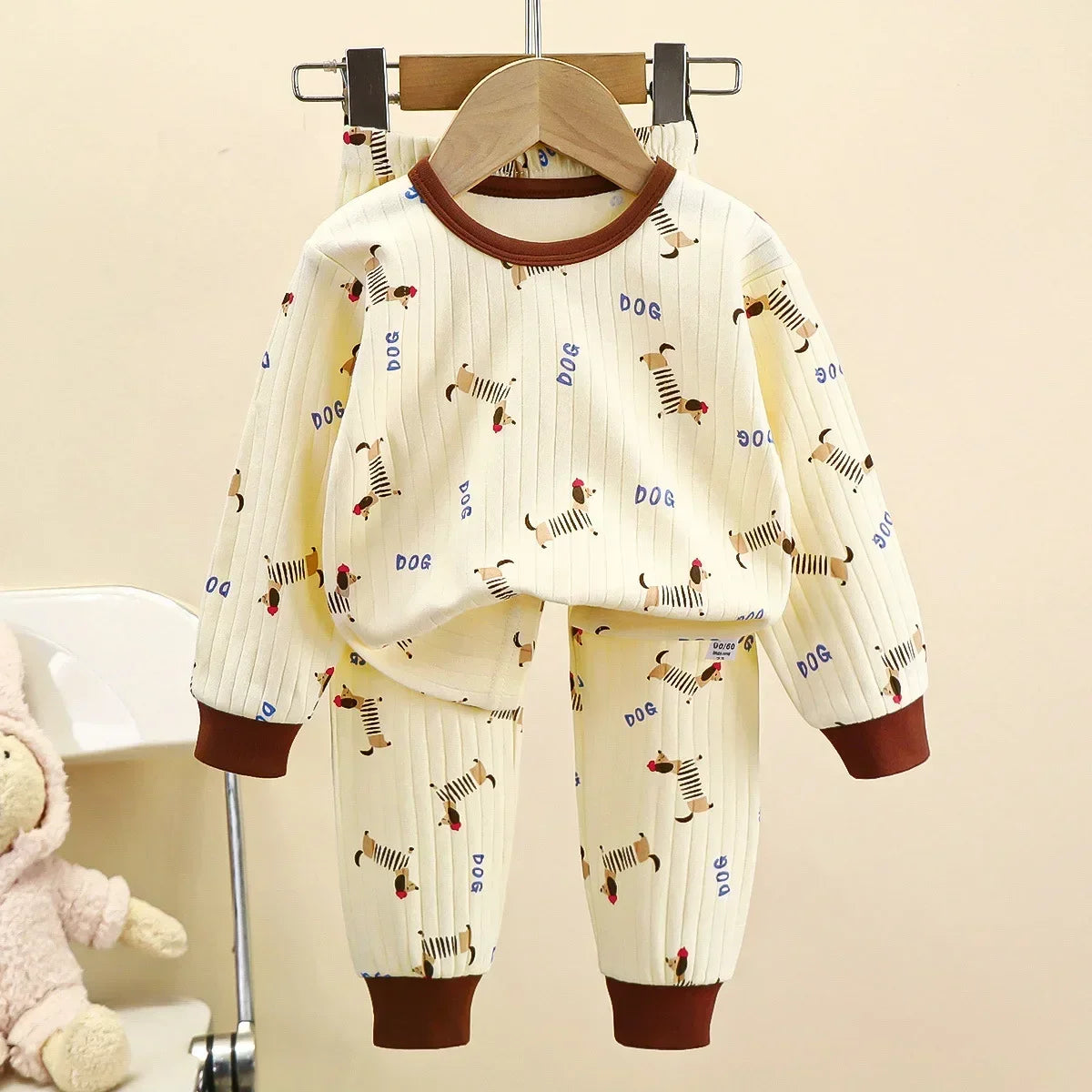 Pyjama Enfant Coton Confortable – Haut & Pantalon