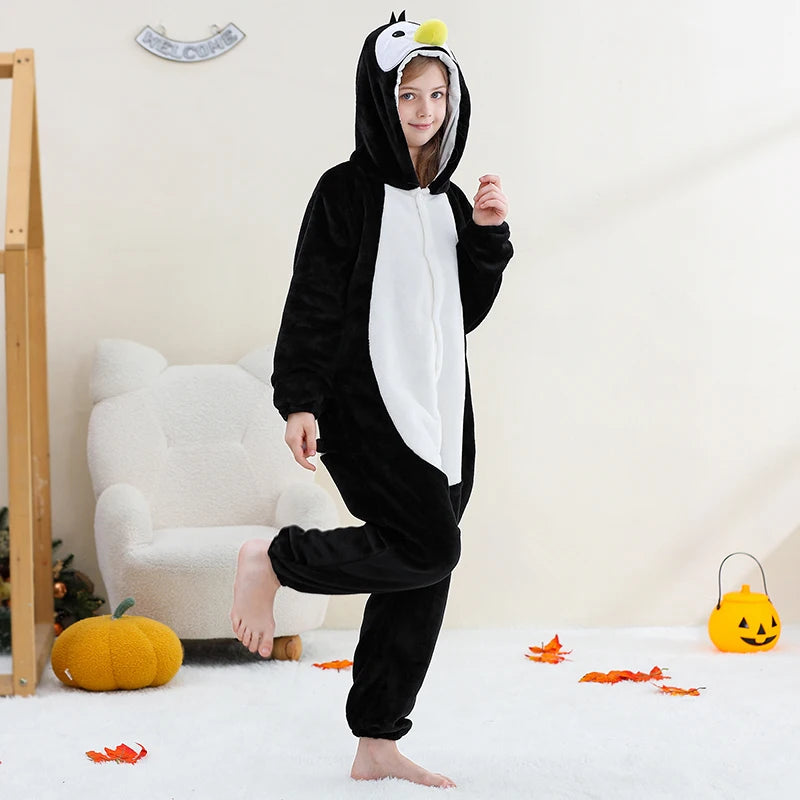 Pyjama Enfant Polaire – Combinaison Chaude Unisexe