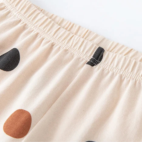 Pyjama Enfant Unisexe – Ensemble Coton Extensible Motif Cartoon