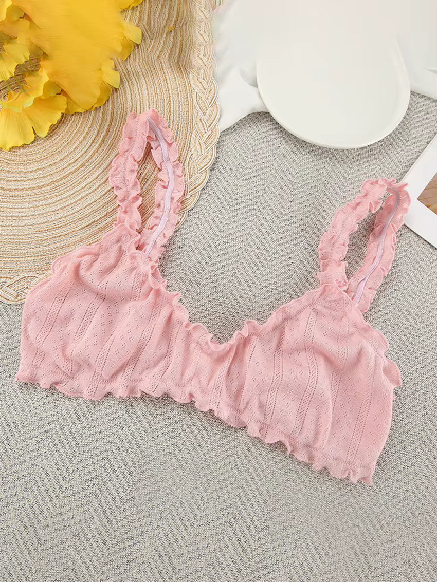 Ensemble Pyjama Femme 3 Pièces – Cardigan, Débardeur & Short en Maille Élastique Summer