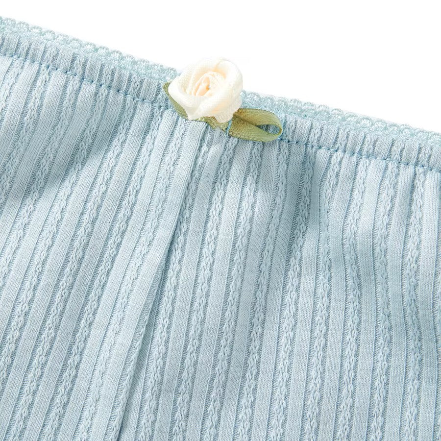 Pyjama Femme Short – Coton Confort Taille Élastique