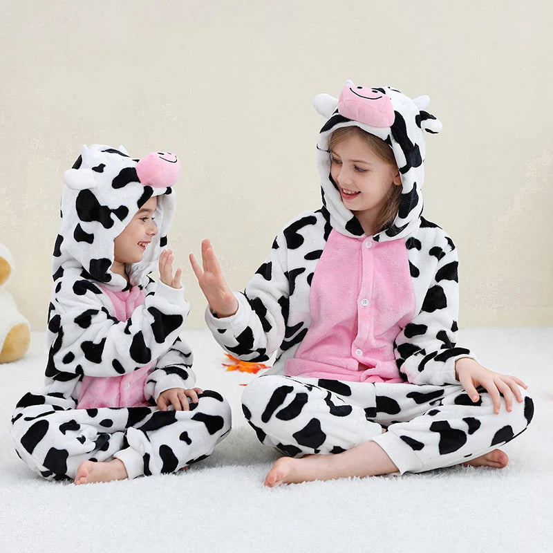 Pyjama Enfant Polaire – Combinaison Chaude Unisexe