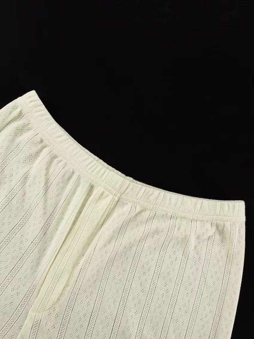 Pyjama Femme Ample – Haut Manches Longues & Pantalon Fluide