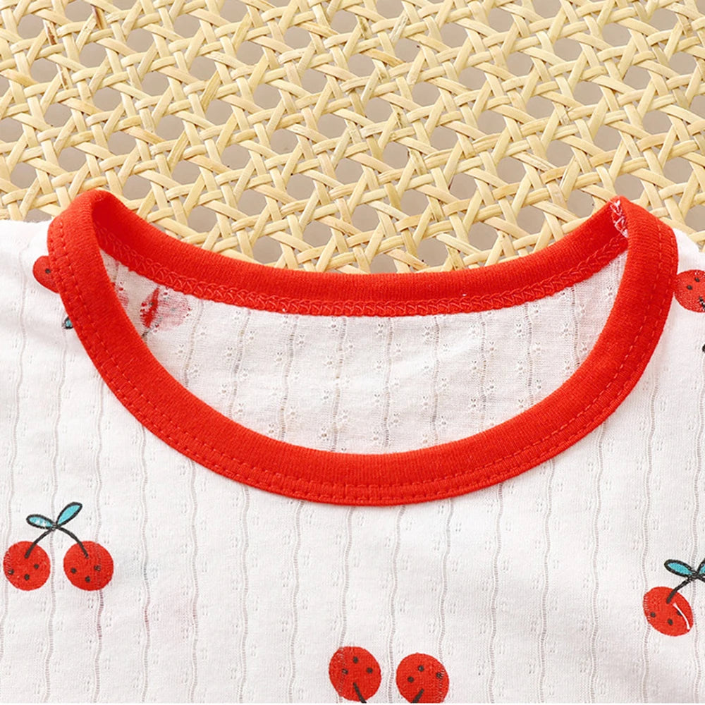 Pyjama Enfant Coton – Ensemble Haut & Pantalon Motif