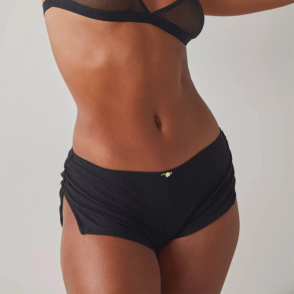 Pyjama Femme Short – Coton Confort Taille Élastique