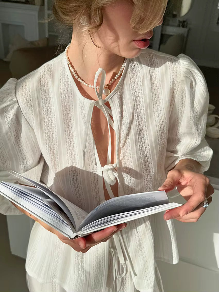 Ensemble Pyjama Femme Coton