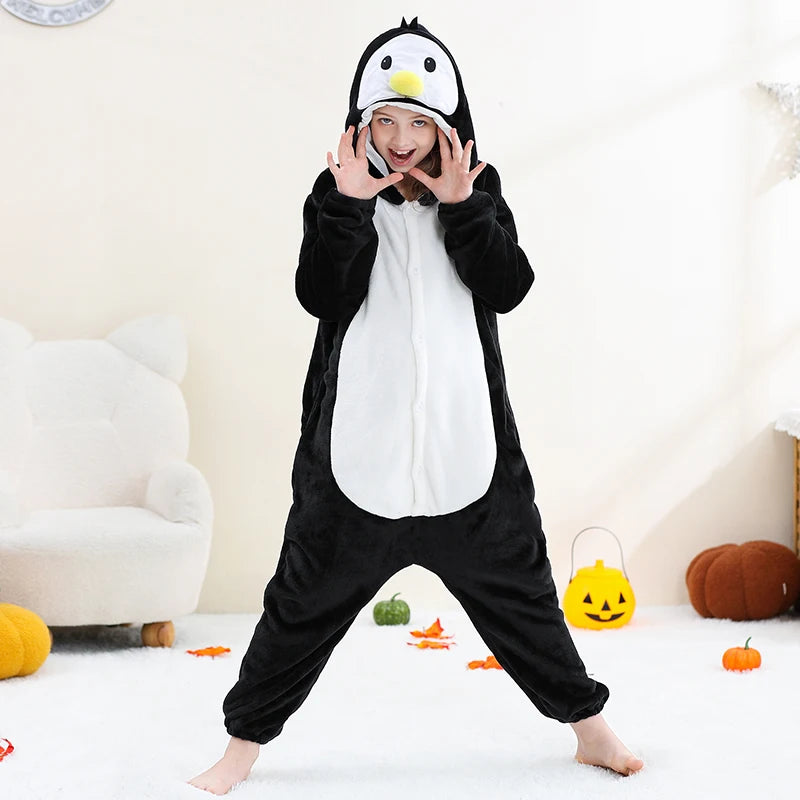 Pyjama Enfant Polaire – Combinaison Chaude Unisexe