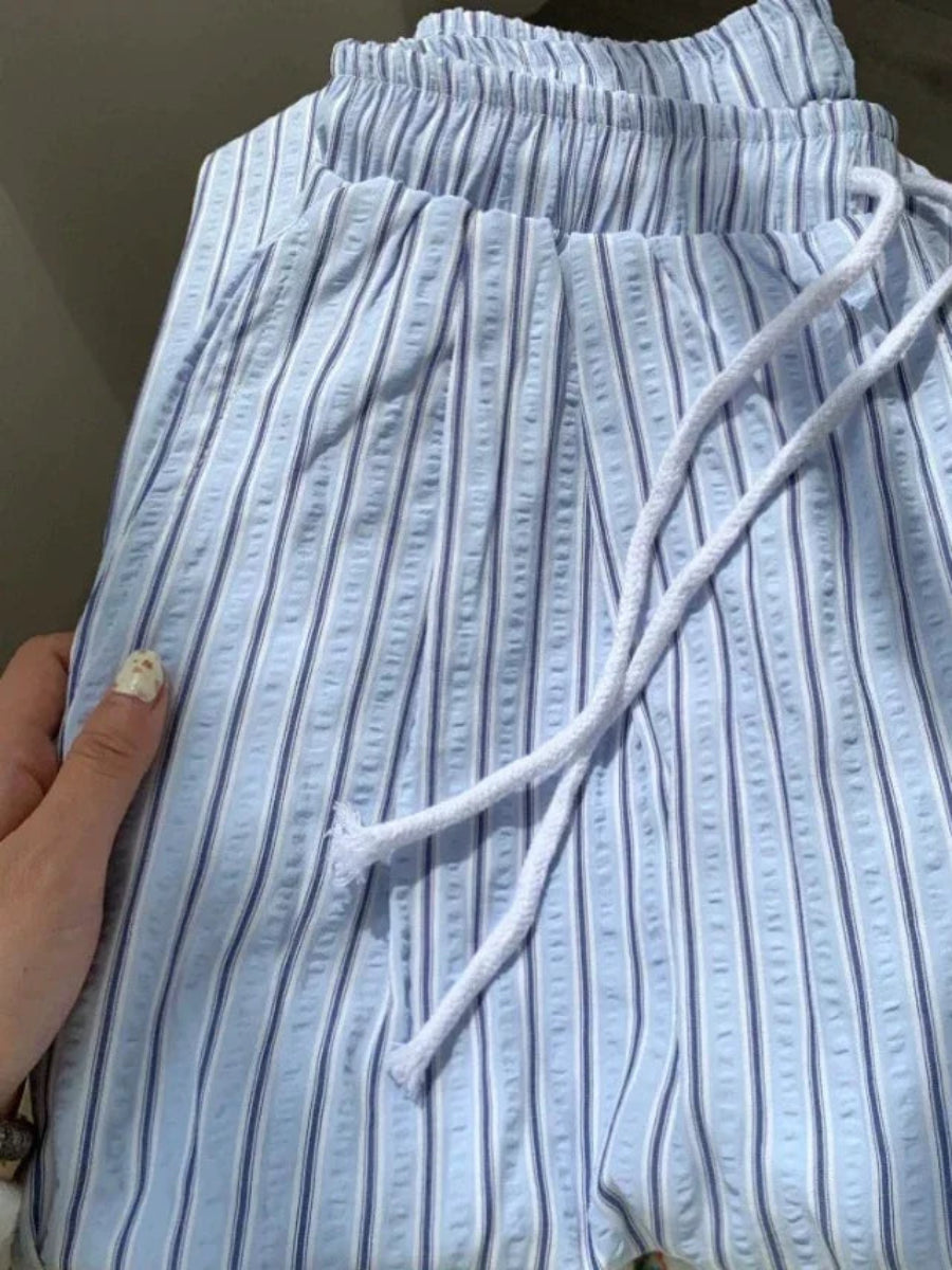 Pantalon Pyjama Femme Rayé – Confort Chic