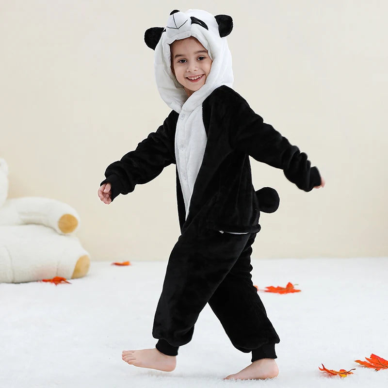 Pyjama Enfant Polaire – Combinaison Chaude Unisexe