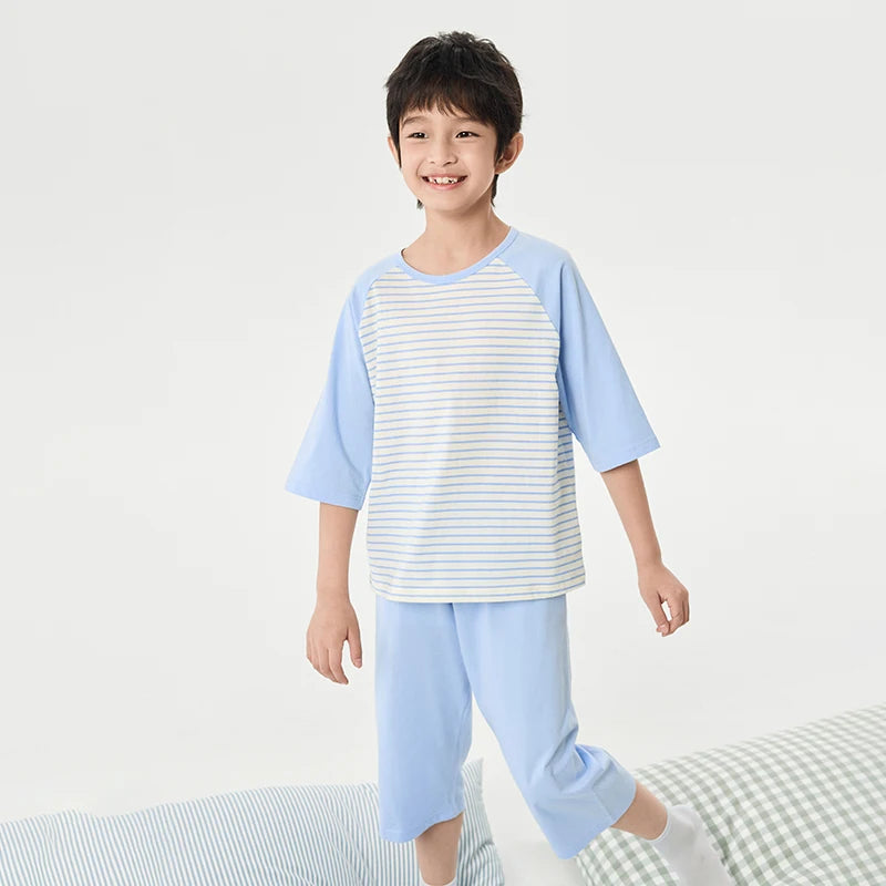 Pyjama Enfant Coton – Ensemble Léger Unisexe
