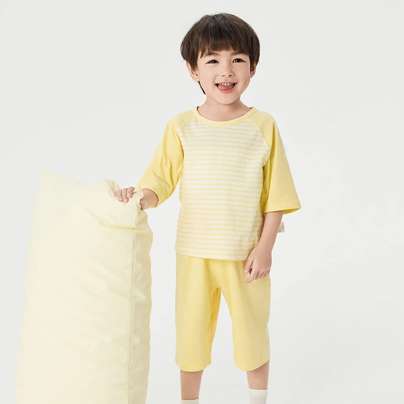 Pyjama Enfant Coton – Ensemble Léger Unisexe