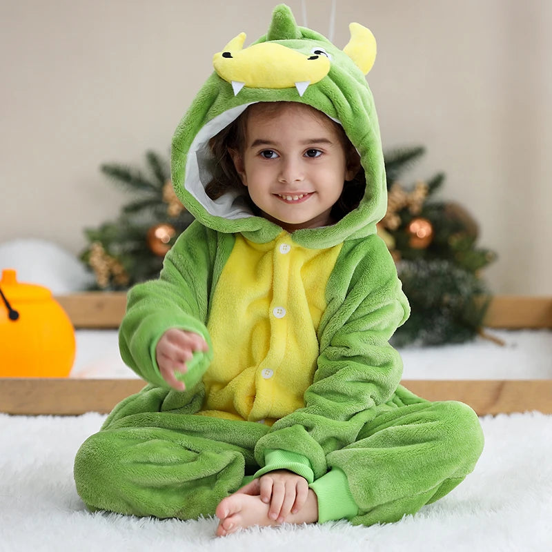 Pyjama Enfant Polaire – Combinaison Chaude Unisexe