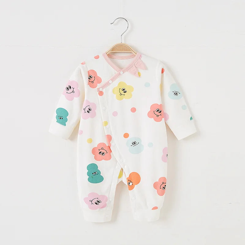 Pyjama Bébé Coton Doux – Grenouillère Manches Longues Toutes Saisons