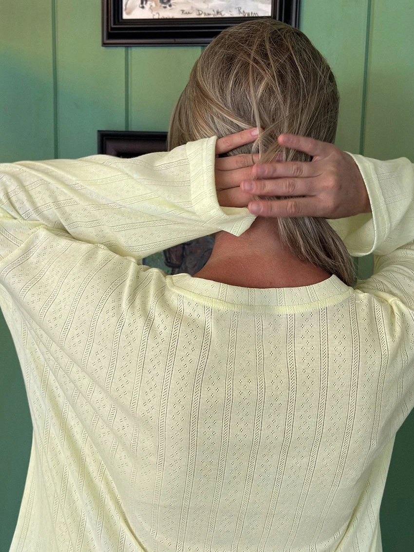 Pyjama Femme Ample – Haut Manches Longues & Pantalon Fluide