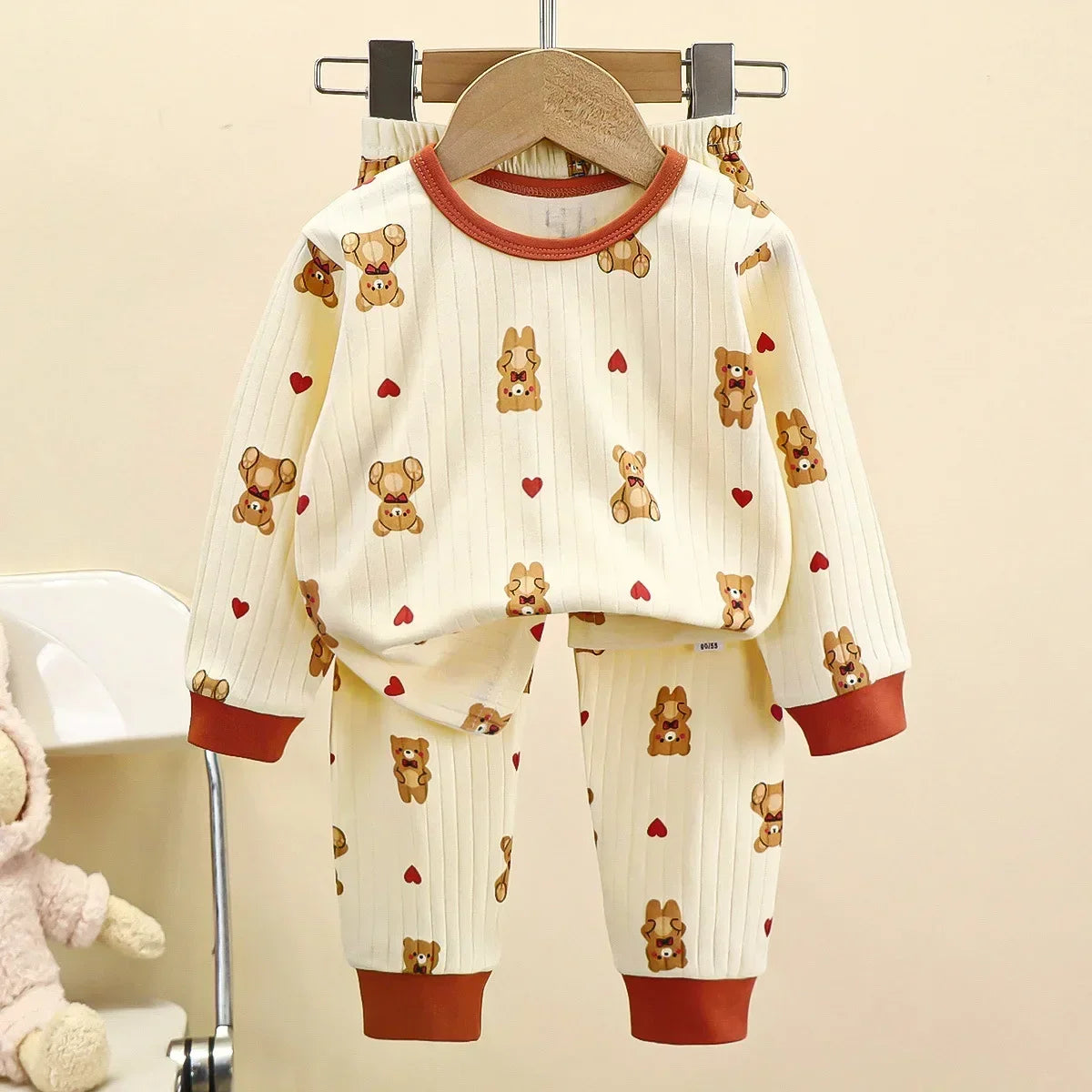 Pyjama Enfant Coton Confortable – Haut & Pantalon