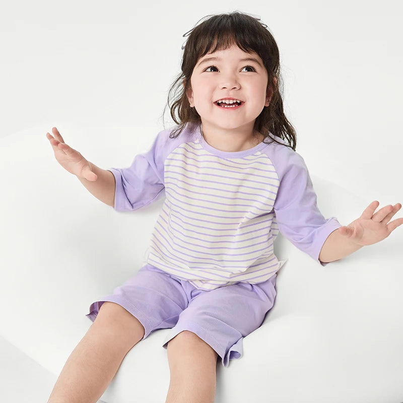 Pyjama Enfant Coton – Ensemble Léger Unisexe