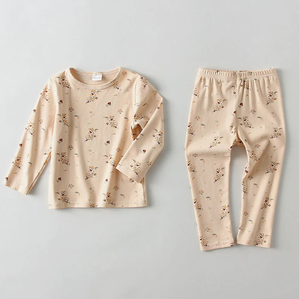 Pyjama Enfant Coton Imprimé – Ensemble 2 Pièces