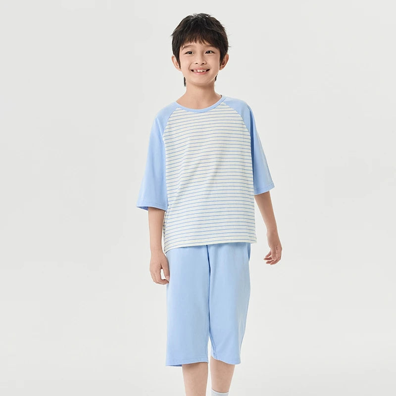 Pyjama Enfant Coton – Ensemble Léger Unisexe
